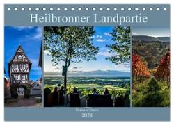 Heilbronner Landpartie (Tischkalender 2024 DIN A5 quer), CALVENDO Monatskalender