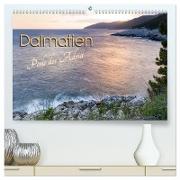 Dalmatien - Perle der Adria (hochwertiger Premium Wandkalender 2024 DIN A2 quer), Kunstdruck in Hochglanz