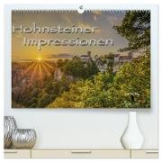 Hohnsteiner Impressionen (hochwertiger Premium Wandkalender 2024 DIN A2 quer), Kunstdruck in Hochglanz