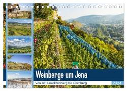 Weinberge um Jena (Tischkalender 2024 DIN A5 quer), CALVENDO Monatskalender
