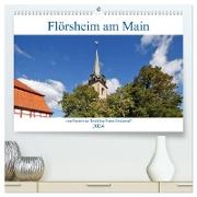 Flörsheim am Main vom Frankfurter Taxifahrer Petrus Bodenstaff (hochwertiger Premium Wandkalender 2024 DIN A2 quer), Kunstdruck in Hochglanz