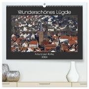 Wunderschönes Lügde (hochwertiger Premium Wandkalender 2024 DIN A2 quer), Kunstdruck in Hochglanz