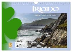 Irland - Rauhe Küste und Wilde Natur (Wandkalender 2024 DIN A4 quer), CALVENDO Monatskalender