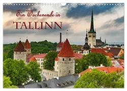 Ein Wochenende in Tallinn (Wandkalender 2024 DIN A3 quer), CALVENDO Monatskalender