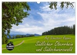 Auf Schusters Rappen... Südlicher Oberrhein und Südschwarzwald (Wandkalender 2024 DIN A3 quer), CALVENDO Monatskalender