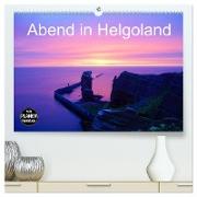 Abend in Helgoland (hochwertiger Premium Wandkalender 2024 DIN A2 quer), Kunstdruck in Hochglanz
