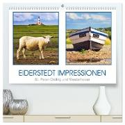 Eiderstedt Impressionen (hochwertiger Premium Wandkalender 2024 DIN A2 quer), Kunstdruck in Hochglanz