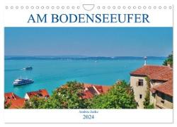 Am Bodenseeufer (Wandkalender 2024 DIN A4 quer), CALVENDO Monatskalender