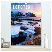 Lofoten. Poetische Landschaften (hochwertiger Premium Wandkalender 2024 DIN A2 hoch), Kunstdruck in Hochglanz