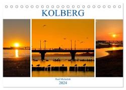 Kolberg (Tischkalender 2024 DIN A5 quer), CALVENDO Monatskalender