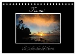 Kauai - The Garden Island (Tischkalender 2024 DIN A5 quer), CALVENDO Monatskalender