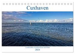 Cuxhaven, Landschaften zwischen Küste und Heide (Tischkalender 2024 DIN A5 quer), CALVENDO Monatskalender