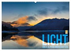Licht über Alpenlandschaften (Wandkalender 2024 DIN A2 quer), CALVENDO Monatskalender