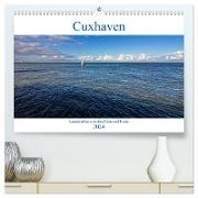 Cuxhaven, Landschaften zwischen Küste und Heide (hochwertiger Premium Wandkalender 2024 DIN A2 quer), Kunstdruck in Hochglanz