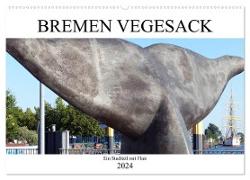 Bremen Vegesack - Ein Stadtteil mit Flair (Wandkalender 2024 DIN A2 quer), CALVENDO Monatskalender