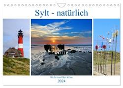 Sylt - natürlich (Wandkalender 2024 DIN A4 quer), CALVENDO Monatskalender