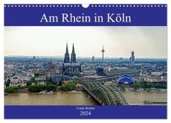 Am Rhein in Köln (Wandkalender 2024 DIN A3 quer), CALVENDO Monatskalender