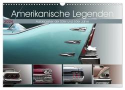 Amerikanische Legenden - Autoklassiker der 50er und 60er Jahre (Wandkalender 2024 DIN A3 quer), CALVENDO Monatskalender