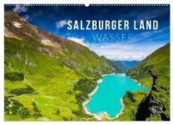 Salzburger Land. Wasser (Wandkalender 2024 DIN A2 quer), CALVENDO Monatskalender