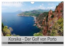 Korsika - Der Golf von Porto (Wandkalender 2024 DIN A4 quer), CALVENDO Monatskalender