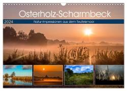 Osterholz-Scharmbeck, Natur-Impressionen aus dem Teufelsmoor (Wandkalender 2024 DIN A3 quer), CALVENDO Monatskalender