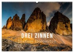 Drei Zinnen. Sextner Dolomiten (Wandkalender 2024 DIN A2 quer), CALVENDO Monatskalender