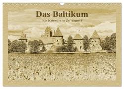 Das Baltikum - Ein Kalender im Zeitungsstil (Wandkalender 2024 DIN A3 quer), CALVENDO Monatskalender