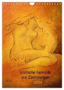 Erotische Gemälde und Zeichnungen 2024 (Wandkalender 2024 DIN A4 hoch), CALVENDO Monatskalender