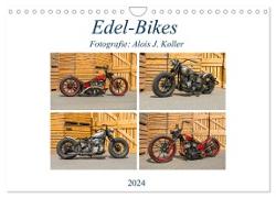 Edel-Bikes 2024 (Wandkalender 2024 DIN A4 quer), CALVENDO Monatskalender