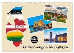 Entdeckungen im Baltikum (Wandkalender 2024 DIN A3 quer), CALVENDO Monatskalender