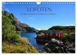Lofoten - Die spektakuläre Inselgruppe in Norwegen (Wandkalender 2024 DIN A4 quer), CALVENDO Monatskalender