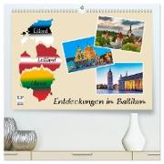 Entdeckungen im Baltikum (hochwertiger Premium Wandkalender 2024 DIN A2 quer), Kunstdruck in Hochglanz