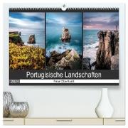 Portugisische Landschaften (hochwertiger Premium Wandkalender 2024 DIN A2 quer), Kunstdruck in Hochglanz