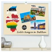 Entdeckungen im Baltikum (hochwertiger Premium Wandkalender 2024 DIN A2 quer), Kunstdruck in Hochglanz