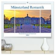 Münsterland Romantik - Romantische Schlösser und Wasserburgen (hochwertiger Premium Wandkalender 2024 DIN A2 quer), Kunstdruck in Hochglanz