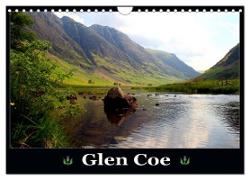 Glen Coe (Wandkalender 2024 DIN A4 quer), CALVENDO Monatskalender