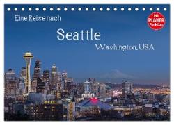 Eine Reise nach Seattle (Tischkalender 2024 DIN A5 quer), CALVENDO Monatskalender