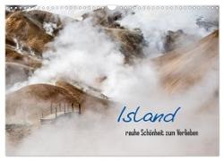 Island - rauhe Schönheit zum Verlieben (Wandkalender 2024 DIN A3 quer), CALVENDO Monatskalender