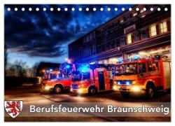 Berufsfeuerwehr Braunschweig (Tischkalender 2024 DIN A5 quer), CALVENDO Monatskalender