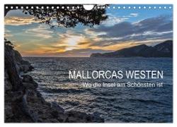Mallorcas Westen (Wandkalender 2024 DIN A4 quer), CALVENDO Monatskalender