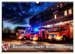 Berufsfeuerwehr Braunschweig (Wandkalender 2024 DIN A3 quer), CALVENDO Monatskalender