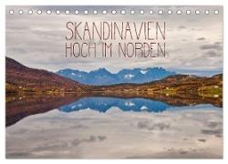 Skandinavien - Hoch im Norden (Tischkalender 2024 DIN A5 quer), CALVENDO Monatskalender