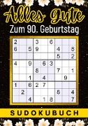 90 Geburtstag Geschenk | Alles Gute zum 90. Geburtstag - Sudoku