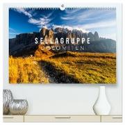 Sellagruppe. Dolomiten (hochwertiger Premium Wandkalender 2024 DIN A2 quer), Kunstdruck in Hochglanz