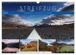 Streifzug durch Schottland (Wandkalender 2024 DIN A3 quer), CALVENDO Monatskalender