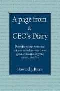 A Page from a CEO's Diary