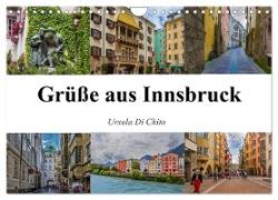 Grüße aus Innsbruck (Wandkalender 2024 DIN A4 quer), CALVENDO Monatskalender