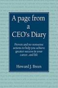 A Page from a CEO's Diary