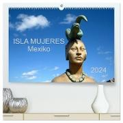 Isla Mujeres Mexiko (hochwertiger Premium Wandkalender 2024 DIN A2 quer), Kunstdruck in Hochglanz