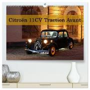 Citroën 11CV Traction Avant (hochwertiger Premium Wandkalender 2024 DIN A2 quer), Kunstdruck in Hochglanz
